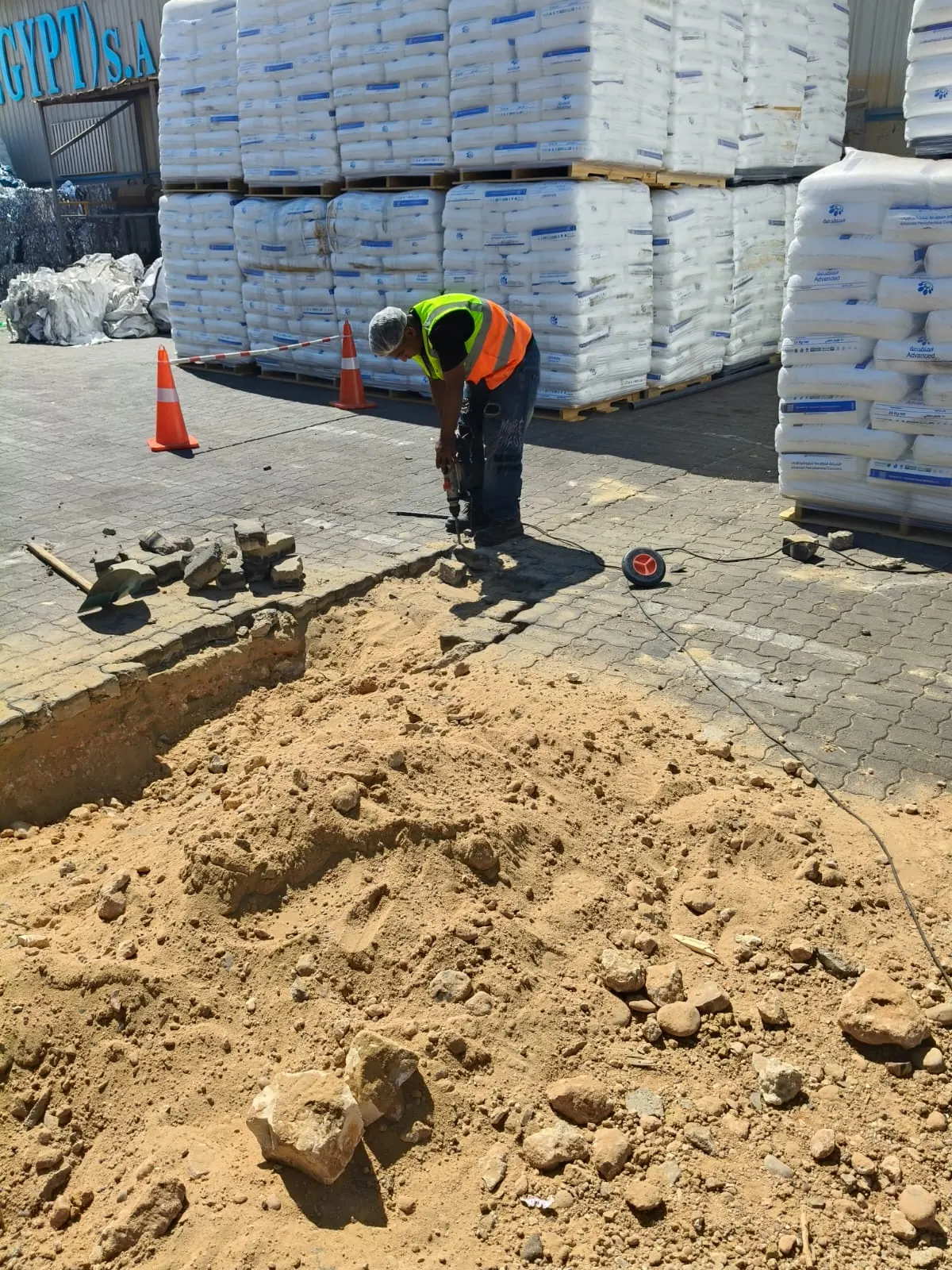 Infrastructure site works